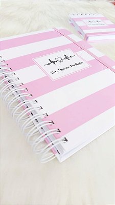 Kit Caderno médio e bloco pequeno - (Profissões)
