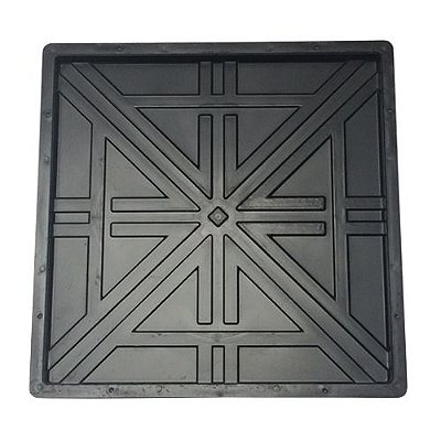 Forma Quadrada Trabalhada em X 45x45x2,5 - FP038