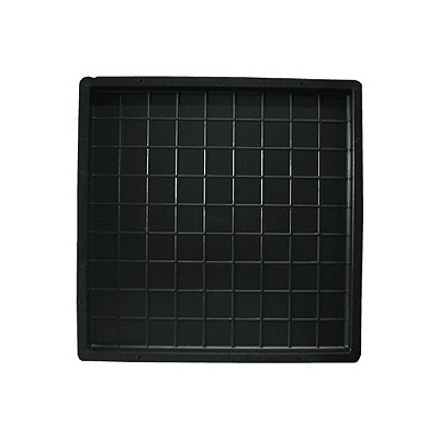 Kit 10 Formas Ladrilho 45x45cm Piso Xadrez - FP046