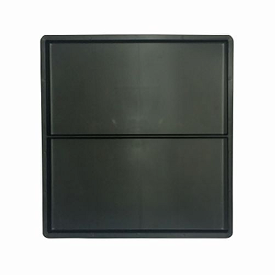 Kit 10 Formas Retangular  Dupla 49 X 24 X 2,5 cm - Geminada - FP118