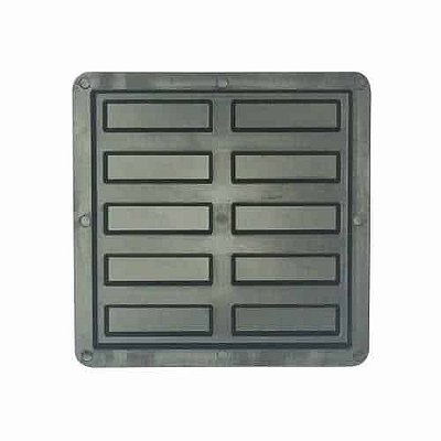 Kit 10 Formas Piso Antiderrapante 10 Frisos 20x20x1,5cm - FP104