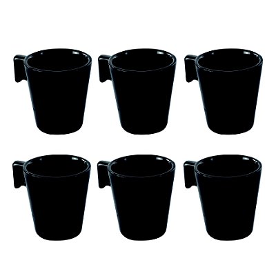 Mini Caneca Ceramica 6 Pc 80ml