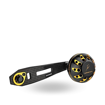 MANIVELA GOMEXUS 75MM CARBON POWER CARRETILHA CNC KNOB