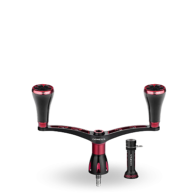 MANIVELA GOMEXUS 98MM ALUMINUM MOLINETE TPE KNOB + REEL STAND