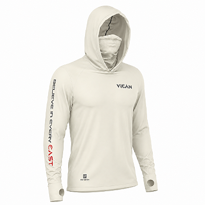 CAMISETA DE PESCA BUFF E CAPUZ UV50+ VICAN