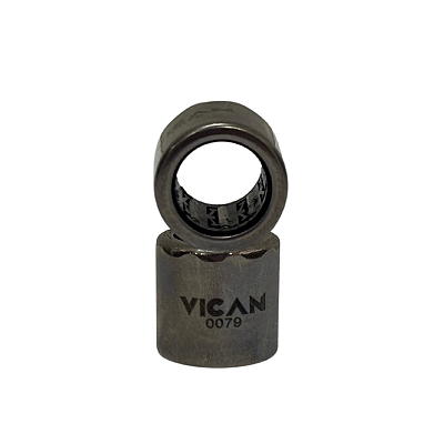 ROLAMENTO HF0812 UNIDIRECIONAL 8x12x12 VICAN
