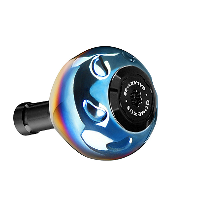 KNOB GOMEXUS TITANIUM MOLINETE 2000 A 5000 35MM FLAME&BLACK