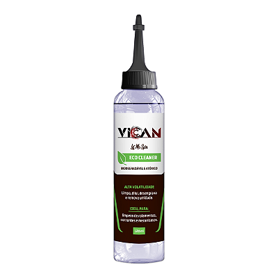 LIMPADOR DE ROLAMENTOS BIODEGRADÁVEL 120ML VICAN LET ME SPIN