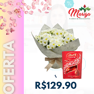 Margarida com lindt 75g