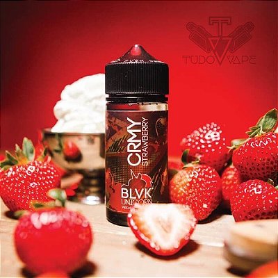 Creamy Strawberry - BLVK 100ml