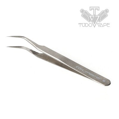 Pinça curva de inox - T3 Elbow Tweezer Coil Master