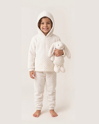 Pijama Abraço de Nuvem Pipoquinha UltraSoft