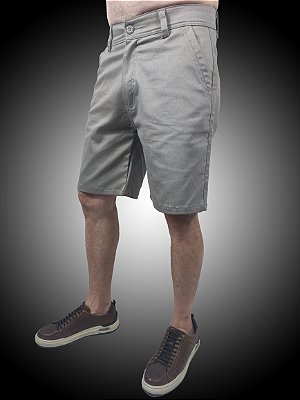 Bermuda Alfaiataria Sarja Cinza SURF-X.