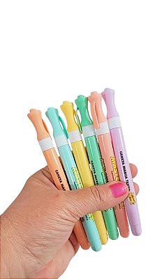 Kit Marca Texto MasterPrint - Cores Candy
