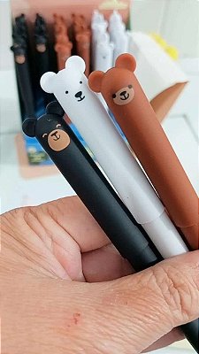 Caneta Gel Apagável 0.7mm Ursinhos LEO&LEO