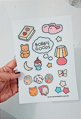 Cartela de Adesivos