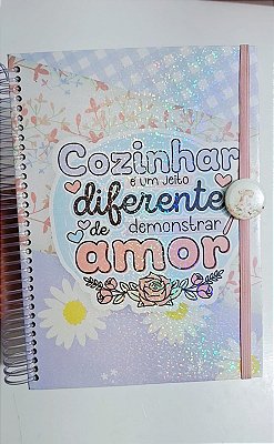 CADERNO LIVRO DE RECEITAS