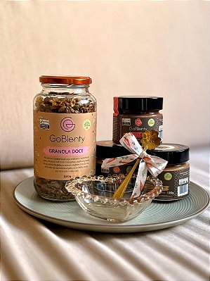 Kit Café da Manhã de Páscoa - Creme de amendoim