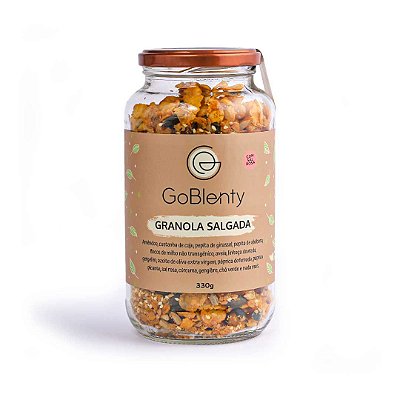 Granola Artesanal Salgada Vidro 330g