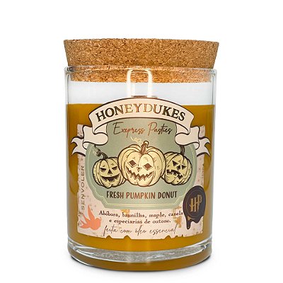 Honeydukes Express Fresh Pumpkin Donut -Book Collection Candle 280g