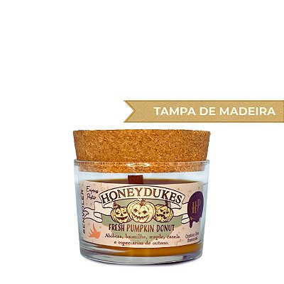 Honeydukes Express Fresh Pumpkin Donut -Book Collection Candle 100g
