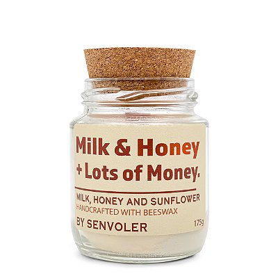 Milk & Honey -Mel, Leite, Girasol e Terra 175g
