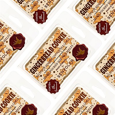 Gingerbread Cookie Wax Melt  Em Gel -Edição Limitada 70g