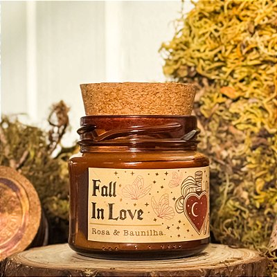 Fall in Love Nº 5 - Red Rose, Ambâr e Baunilha  110g