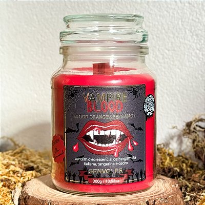 Vampire Blood Glass- Óleo Essencial de Bergamota Italiana 330g