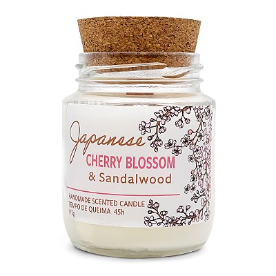 Japanese Cherry Blossom -Flor de Cerejeira, Sândalo e cedro 330g