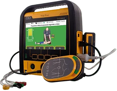 Desfibrilador EasyShock 5100 Avançado