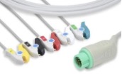 Cabo ECG 5 Vias Rabichos Fixos Mindray Compatível
