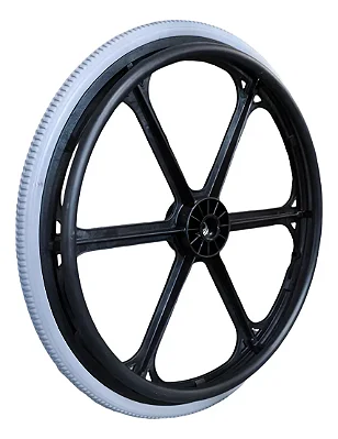 Roda Completa em Nylon com Pneus Infláveis (Roda/Aro/Impulsor/Pneu)-Linha CDS