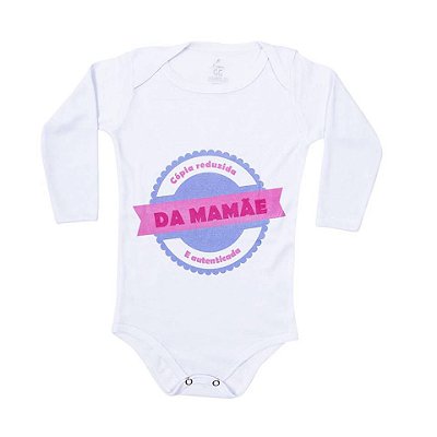 Body Baby Manga Longa - Personalizado