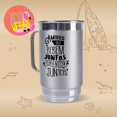 Copo Chopp Alumínio 550 ml - Personalizado