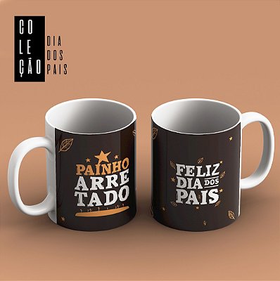 Caneca em cerâmica 325 ml - Artes Dia dos Pais
