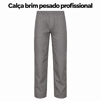 Calça Brim Pesado Profissional