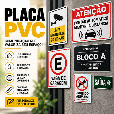 Placa PVC