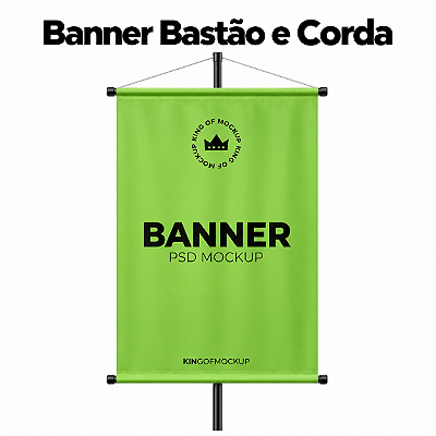 Banner Bastão e Corda