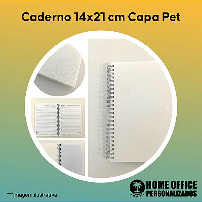 Caderno Personalizado Capa PET