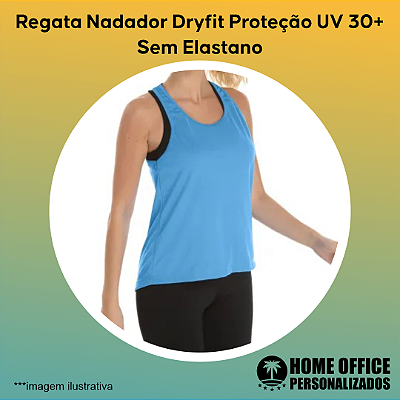 Regata Baby Look Dryfit UV 30+ - 10 UNIDADES OU MAIS