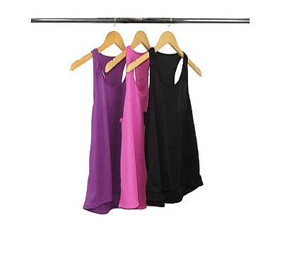 Regata Baby Look Dryfit UV 30+ - 10 UNIDADES OU MAIS