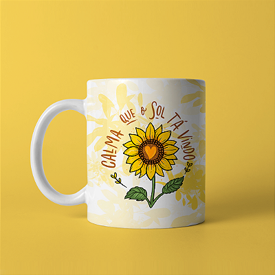 Caneca em cerâmica 325 ml - Artes Setembro Amarelo