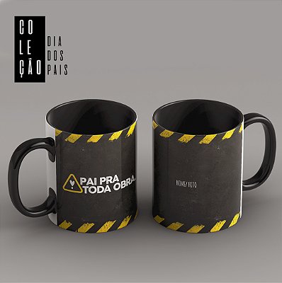 Caneca em cerâmica 325 ml - Artes Dia dos Pais 2