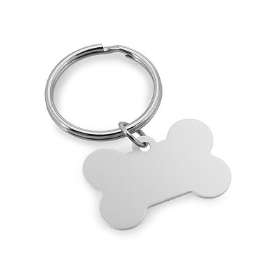 Chaveiro aluminio osso - Personalizado