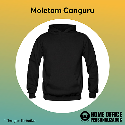 Moletom Canguru Estampa