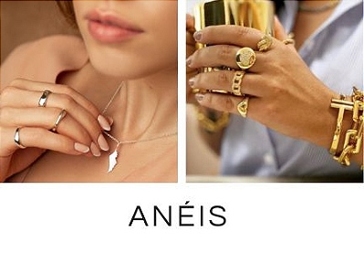 Mini Banner Prata 925