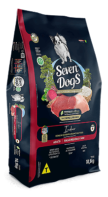 Ração Seven Dogs Adulto Raças Pequenas e Minis Carne e Frango - Premium Especial