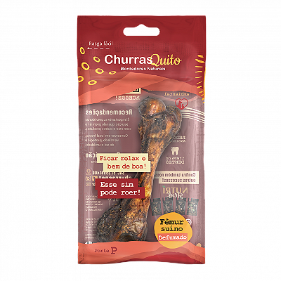 Fêmur Suíno Defumado - Porte Pequeno - Churrasquito