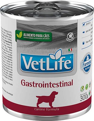 Ração Úmida Farmina VetLife Gastrointestinal Para Cães 300 gr